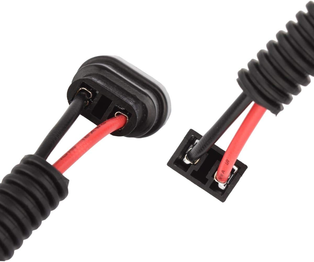 TOMALL 9005 9006 to H7 LED Headlight Retrofit Wiring Harness Connector Socket Adapter 12Cm(5Inch) image number 6