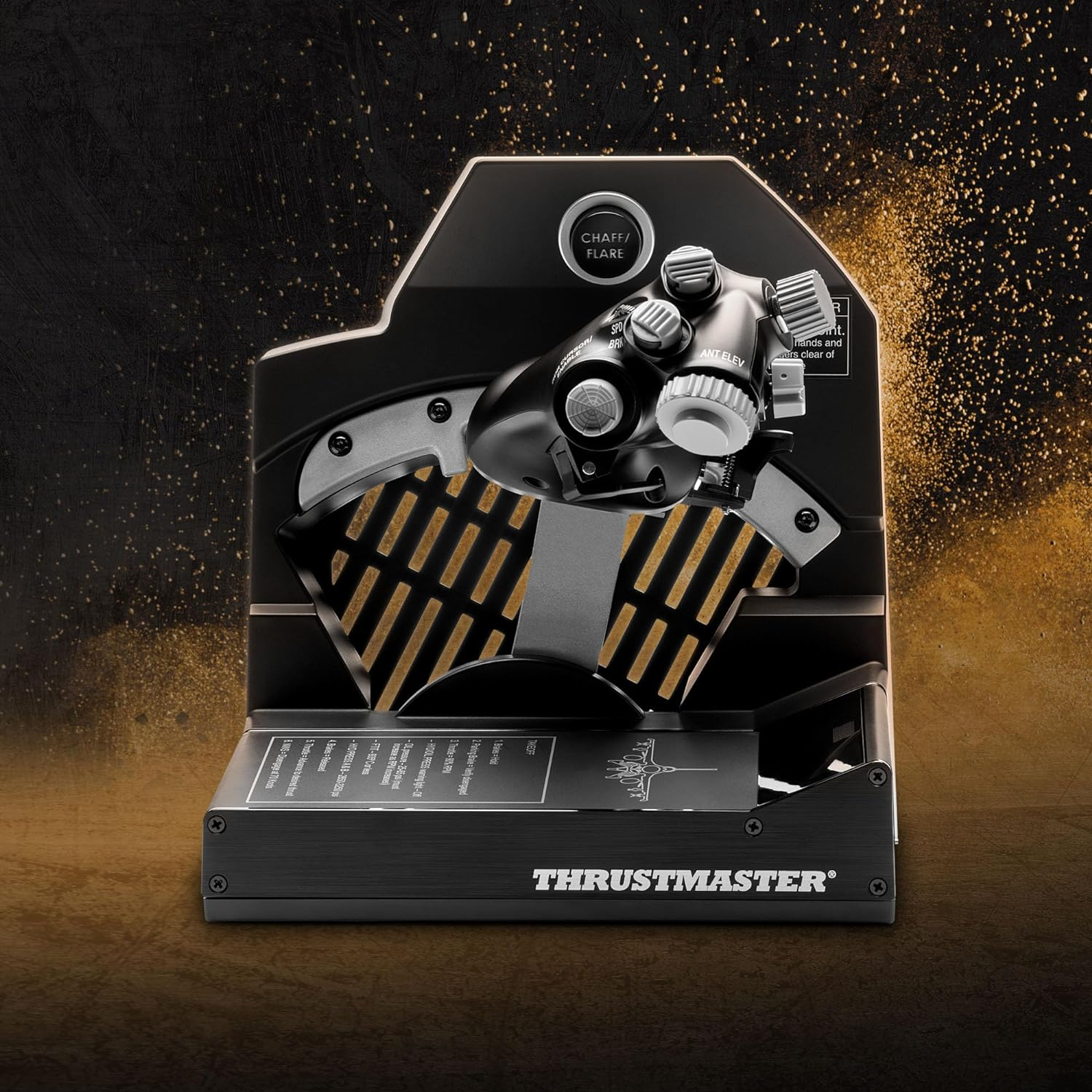 Thrustmaster Viper TQS: Metal Throttle Quadrant System, 21 Action Buttons, 5 Axes, Iconic Chaff/Flare Functions, Licensed by the U.S. Air Force (PC)