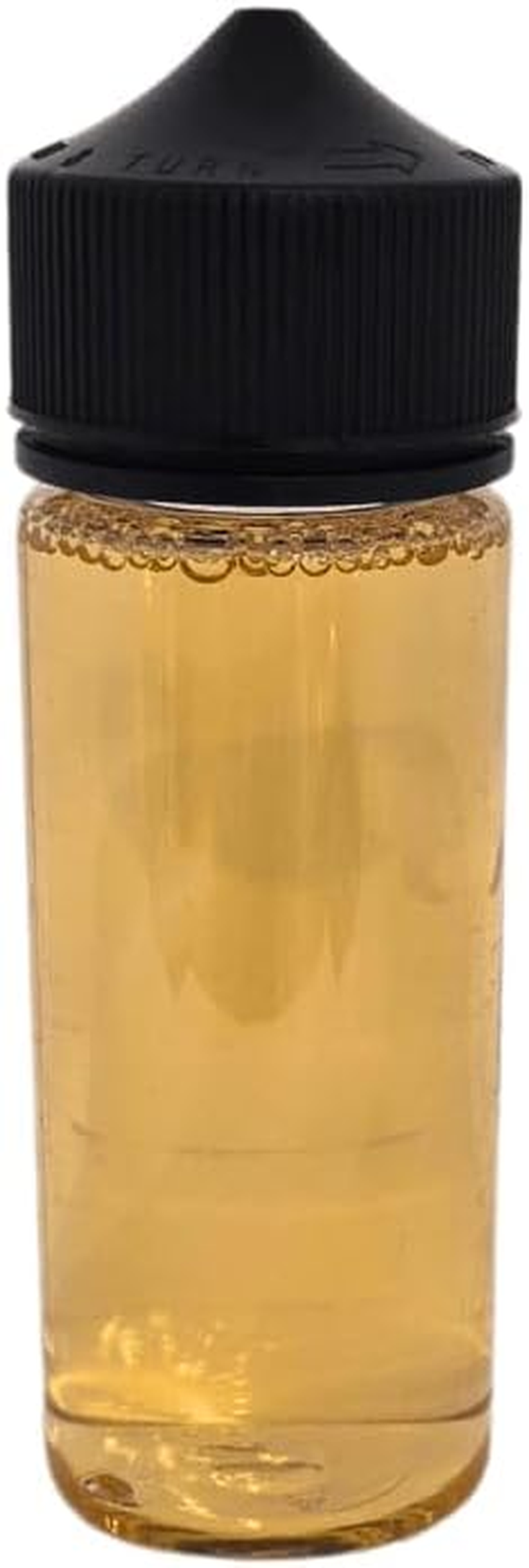 120Ml Chubby Gorilla PET Bottle with Black Lid - 5 Pack