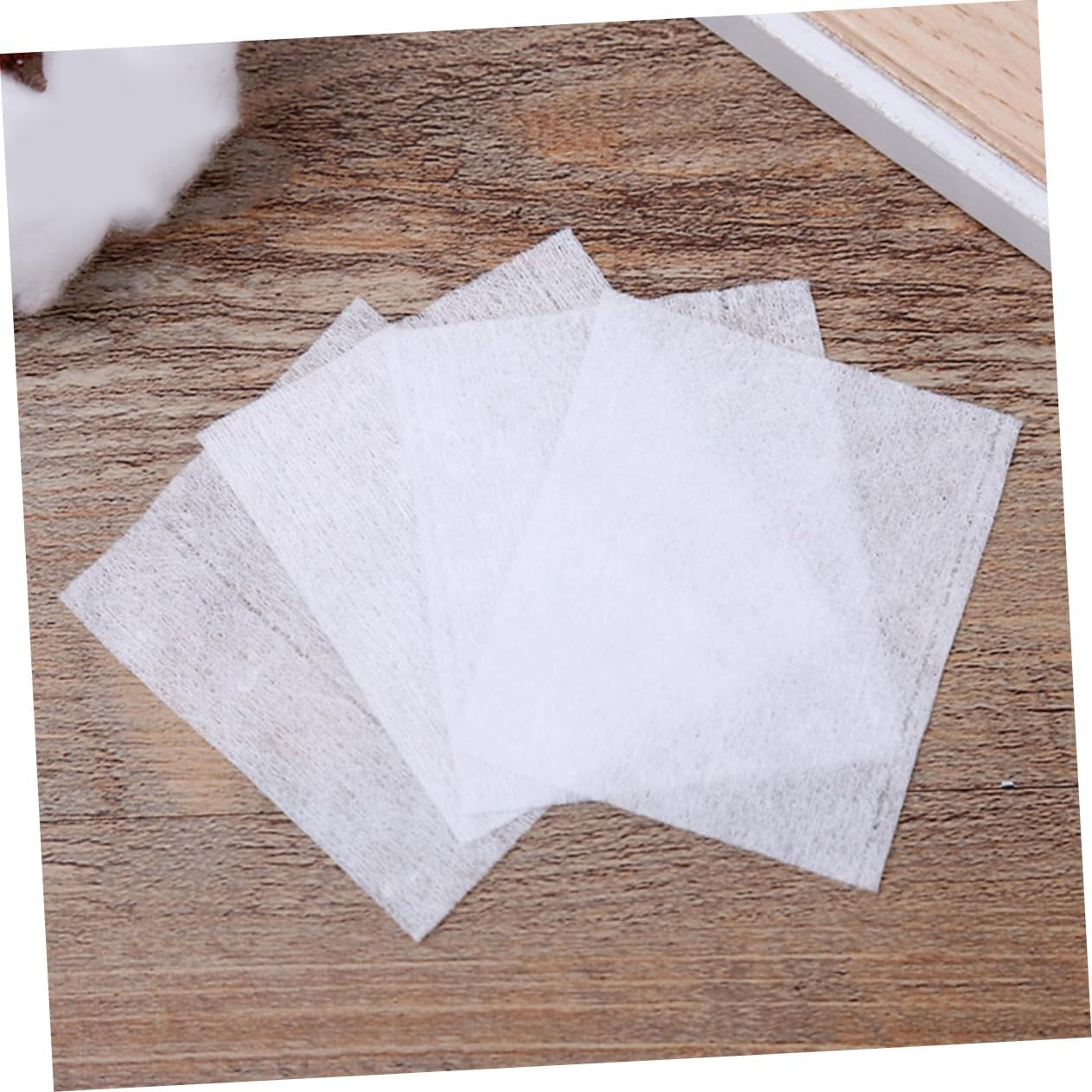 400Pcs Makeup Facial Cotton Pads Soft Absorbent Perfect for Make up Removal Cleaning image number 3