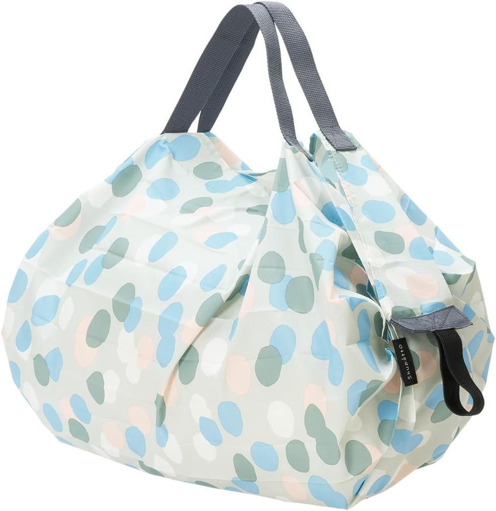 MARNA Japanese Compact Foldable Shopping Bag Shupatto Size M &ndash; Mori (Forest) Japanese Shopping Bag Unisex