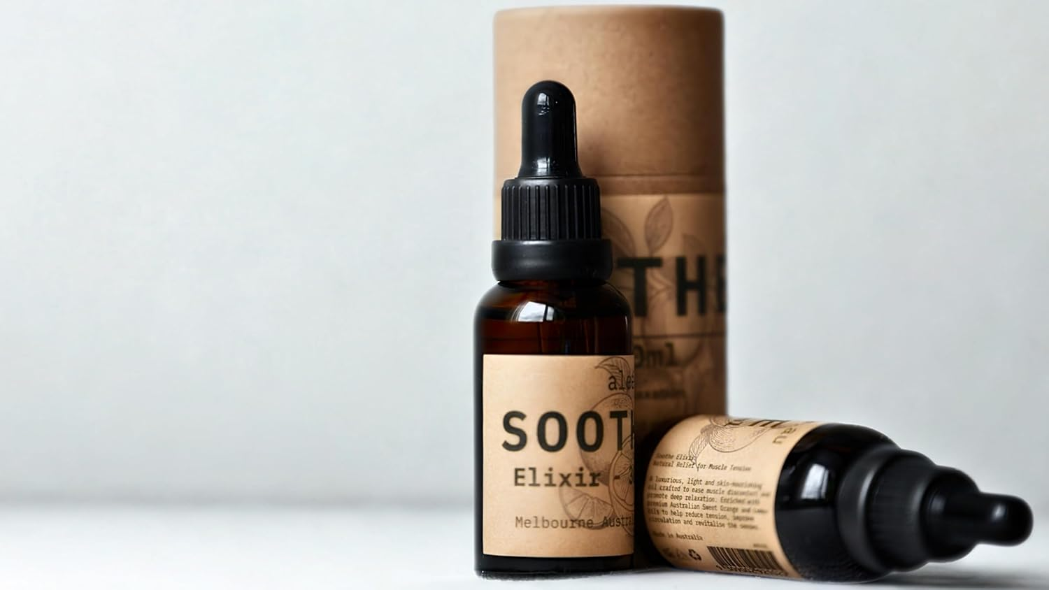 Aleeya Soothe Elixir Wellness Body Oil &ndash; Australian Made for Relaxation and Skin Conditioning with Sweet Orange and Lemon Essential Oils, 30Ml image number 2