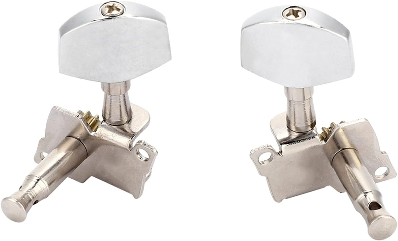 Classical Style Ukulele Tuning Pegs Machine Heads Ukulele DIY Parts Strong 14 Copper Alloy Gears for DIY Ukulele Maintenance image number 6