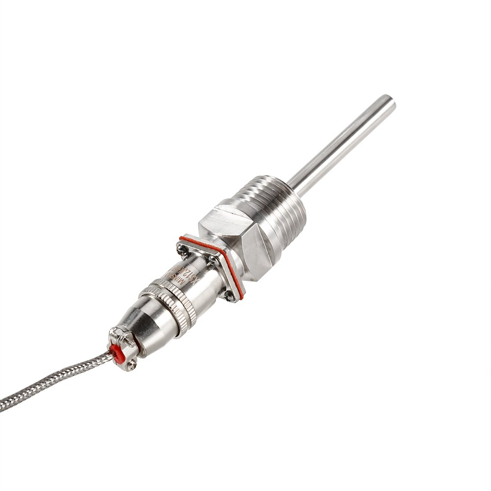 Fdit RTD PT100 Temperature Sensor 1/2 "NPT Thread with 2 Meters