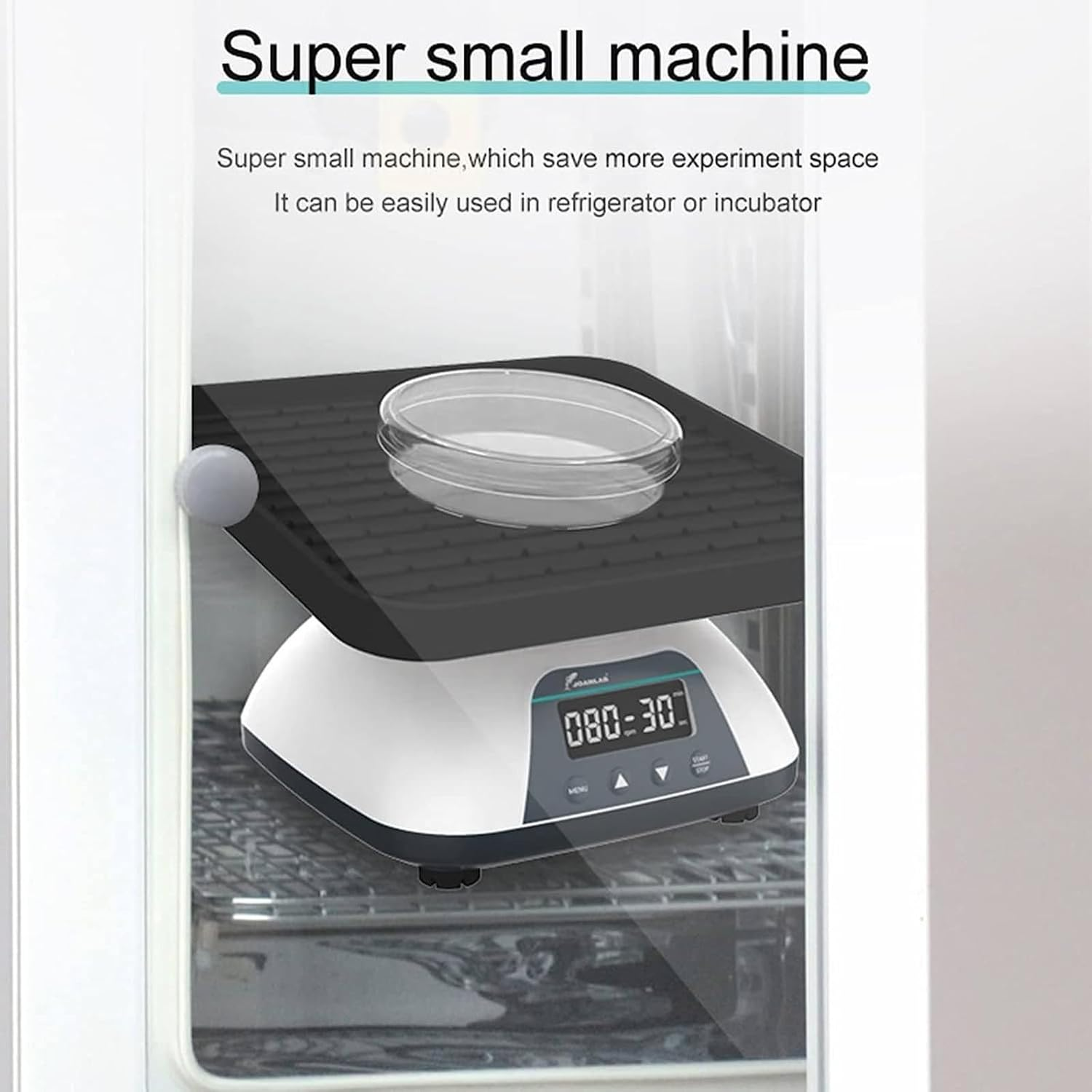 Lab Oratory Orbital Shaker,Digital Orbital Shaker,Adjustable Speed 10-80Rpm,10S-99Min Orbital Rotator Shaker,Digital Lab Orbital Shaker,Led Digital Display,For Labs and Classrooms image number 2