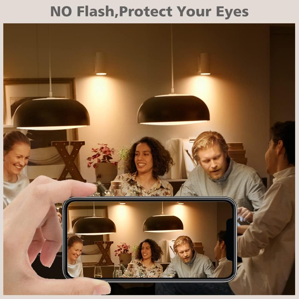 FTL GU10 LED Bulbs 3000K Warm White Dimmable, 60W Halogen Replacement 6W 600LM, 40 Degree Spot Track Light Bulbs, Recessed Ceiling Light Bulb, 6-Pack image number 4