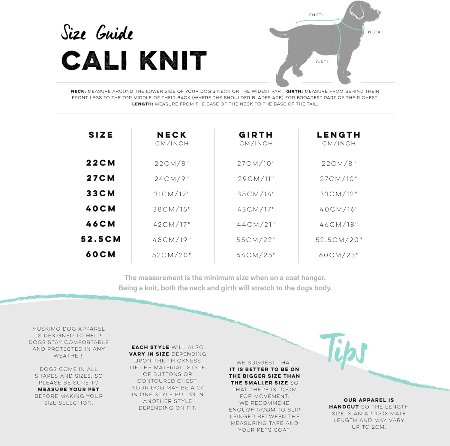 Huskimo Cali Knit Dog Jumper, Buttercup, 22Cm image number 5