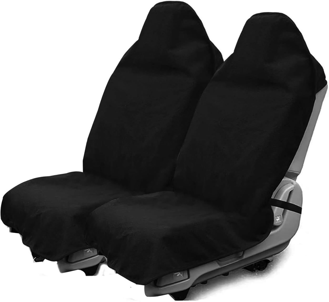 Waterproof Sweat Towel Car Seat Cover Sweat Carseat Protector,Perfect for Universal Anti-Slip Car SUV Seat, Great for Post Gym Workout, Running, Swimming, Beach and Hiking (Blue)