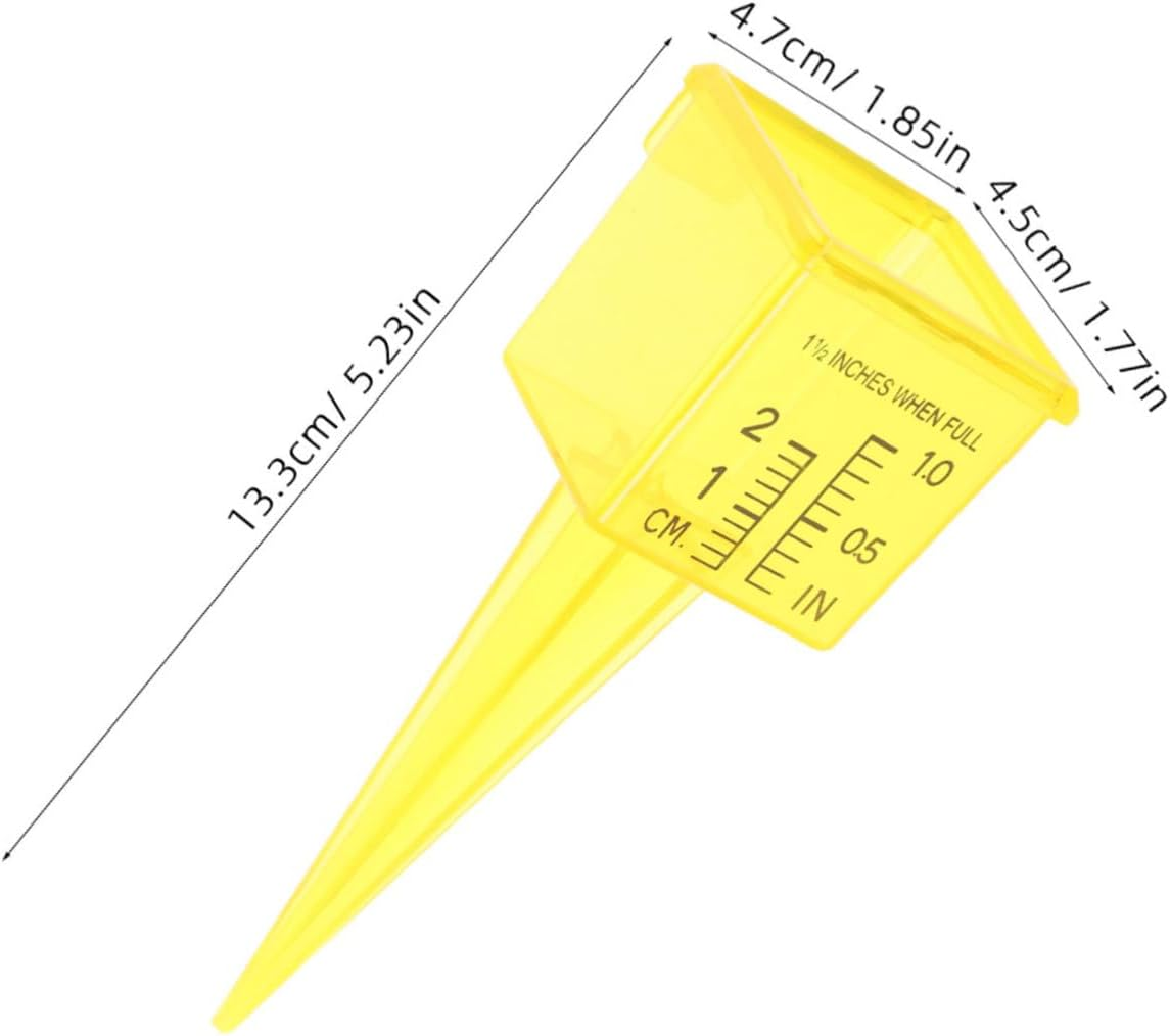 20Pcs Rain Gauge Sprinkler Gauge Wide Mouth Outdoor Water Measuring Tool for Garden Lawn Patio with Accurate Soil Penetration and Lightweight Portable Design image number 3