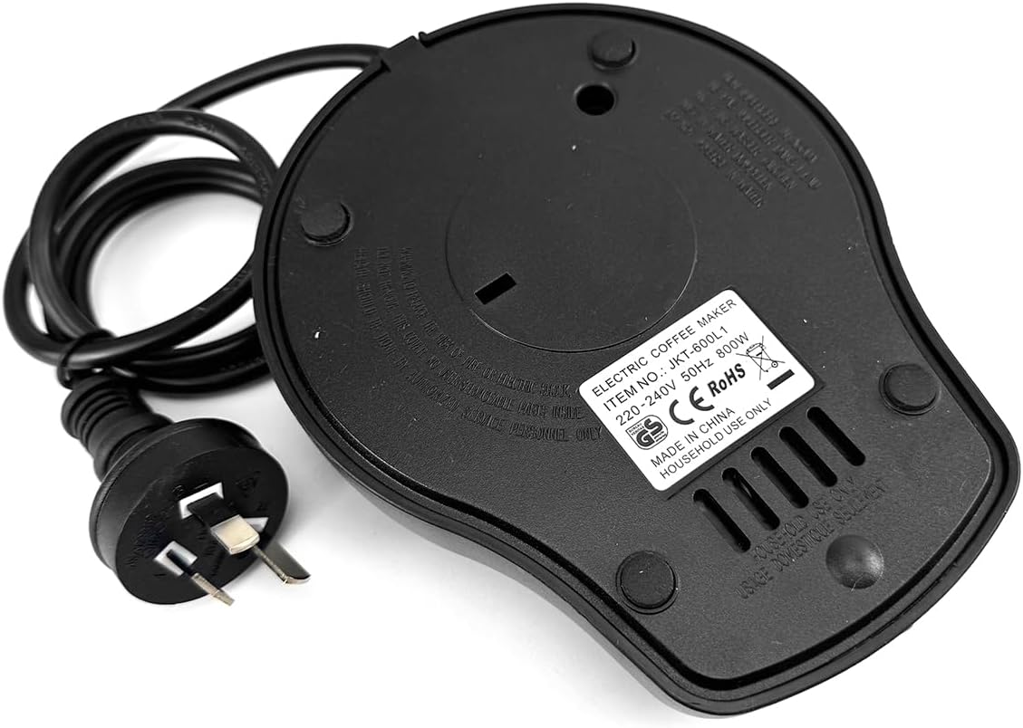 Mornest Electric Turkish Coffee Maker, Greek Coffee Pot with Patented Anti-Overflow Feature, 360 Degree Rotating Base, Portable Coffee for Home & Travel, Stainless, 4 Cups 200Ml (Purple) - Pink image number 6