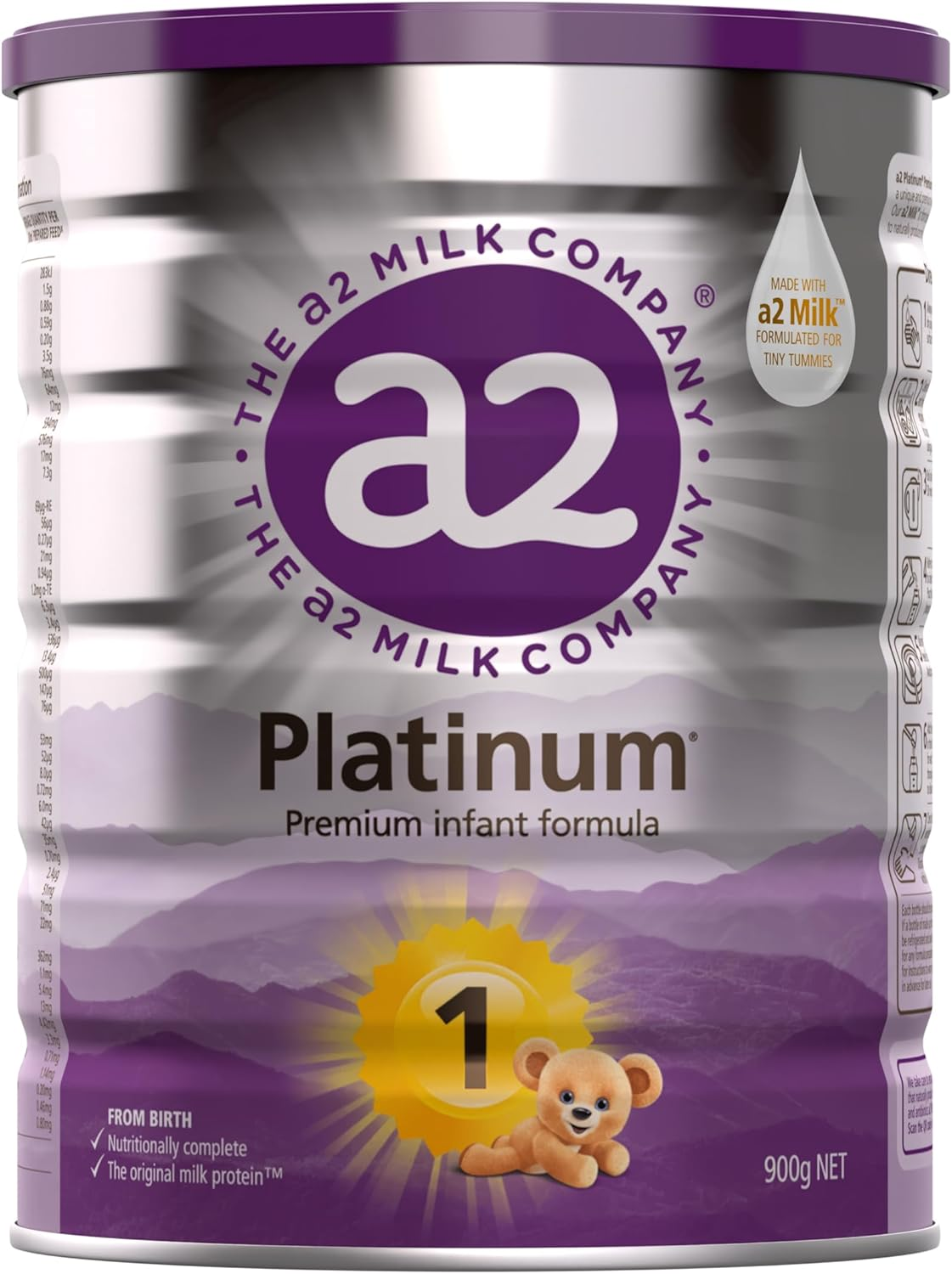 A2 Platinum Premium Infant Formula Stage 1 from Birth 900G image number 2