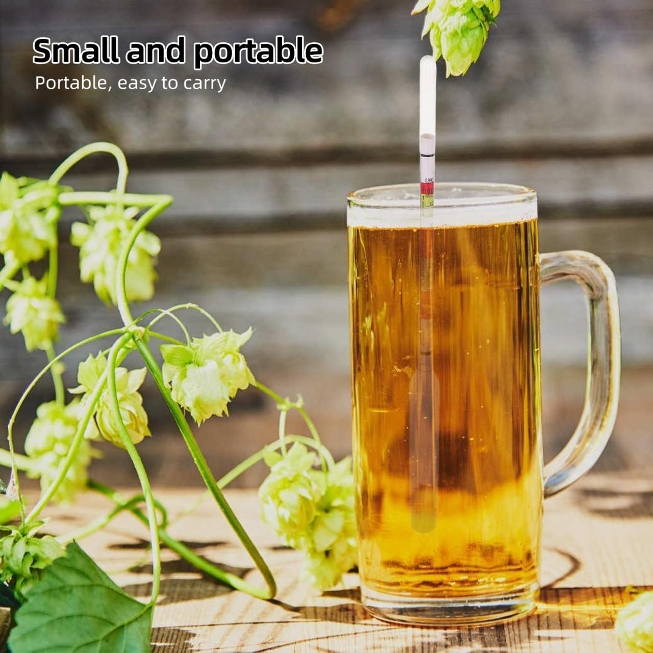 Healvian Wine Hydrometer for Brewing Precision Beer and Wine Making Tool Gravity Meter for Accurate Measurement of Sugar Content Wine and Beer image number 6