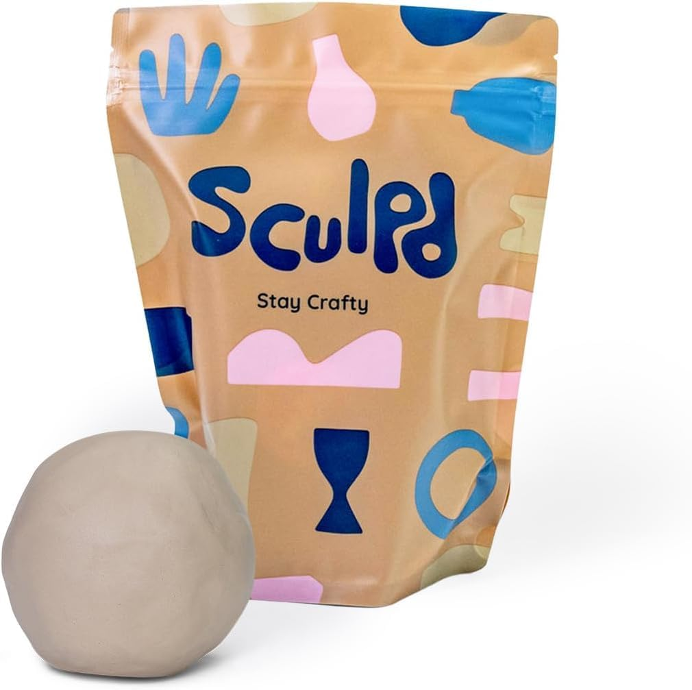Sculpd Extra Clay Bag - 1Kg Air Dry Clay, Arts & Crafts image number 1