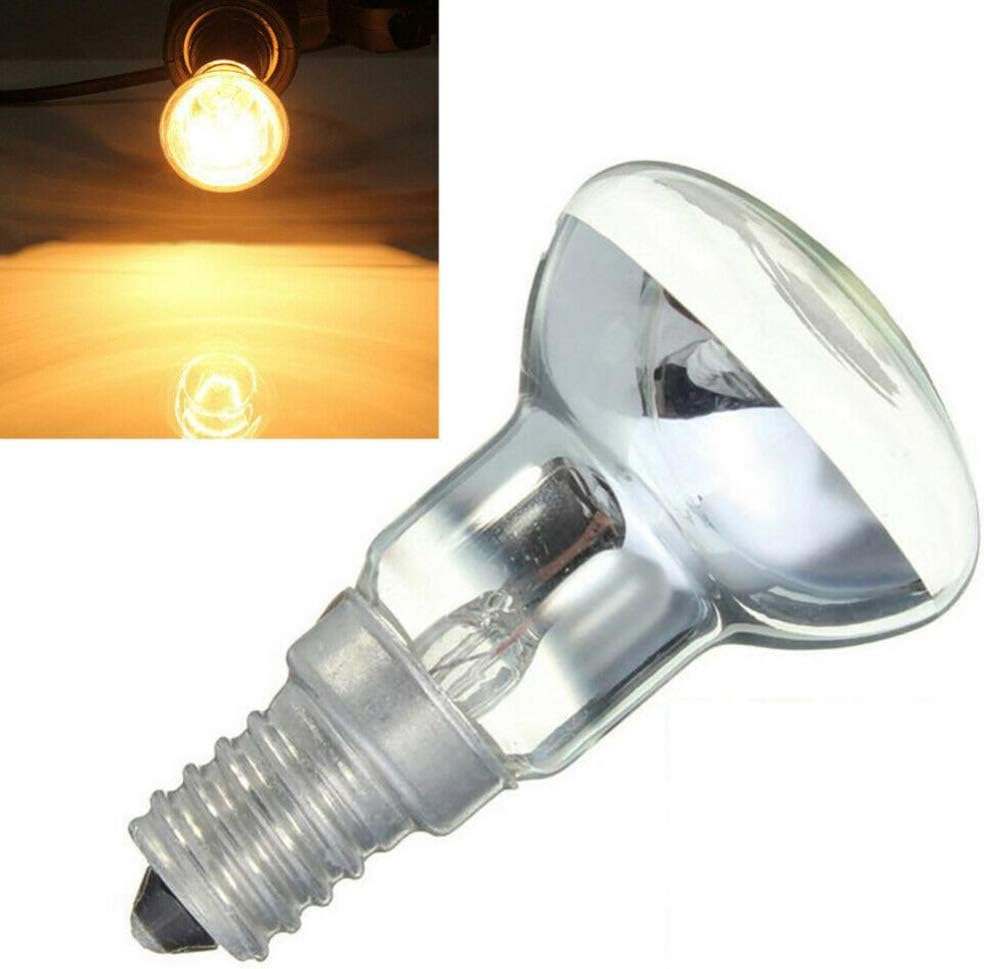 2Pcs Glitter Lamps Bulbs Replacement R39 E14 30W Reflector Bulbs image number 4