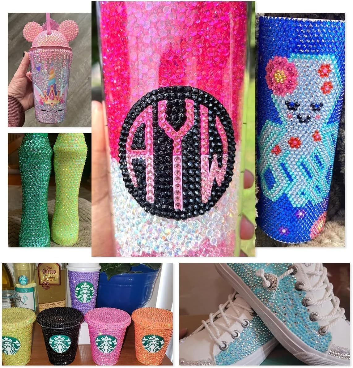 2 Boxes 3060PCS Retro Brown Resin Rhinestones for Crafting 2Mm -6Mm Coffee Flatback Jelly Stones Old Copper Gems Diamonds Crystals for Nails Face Eyes Makeup Tumblers Mugs Bottles Crafts image number 2