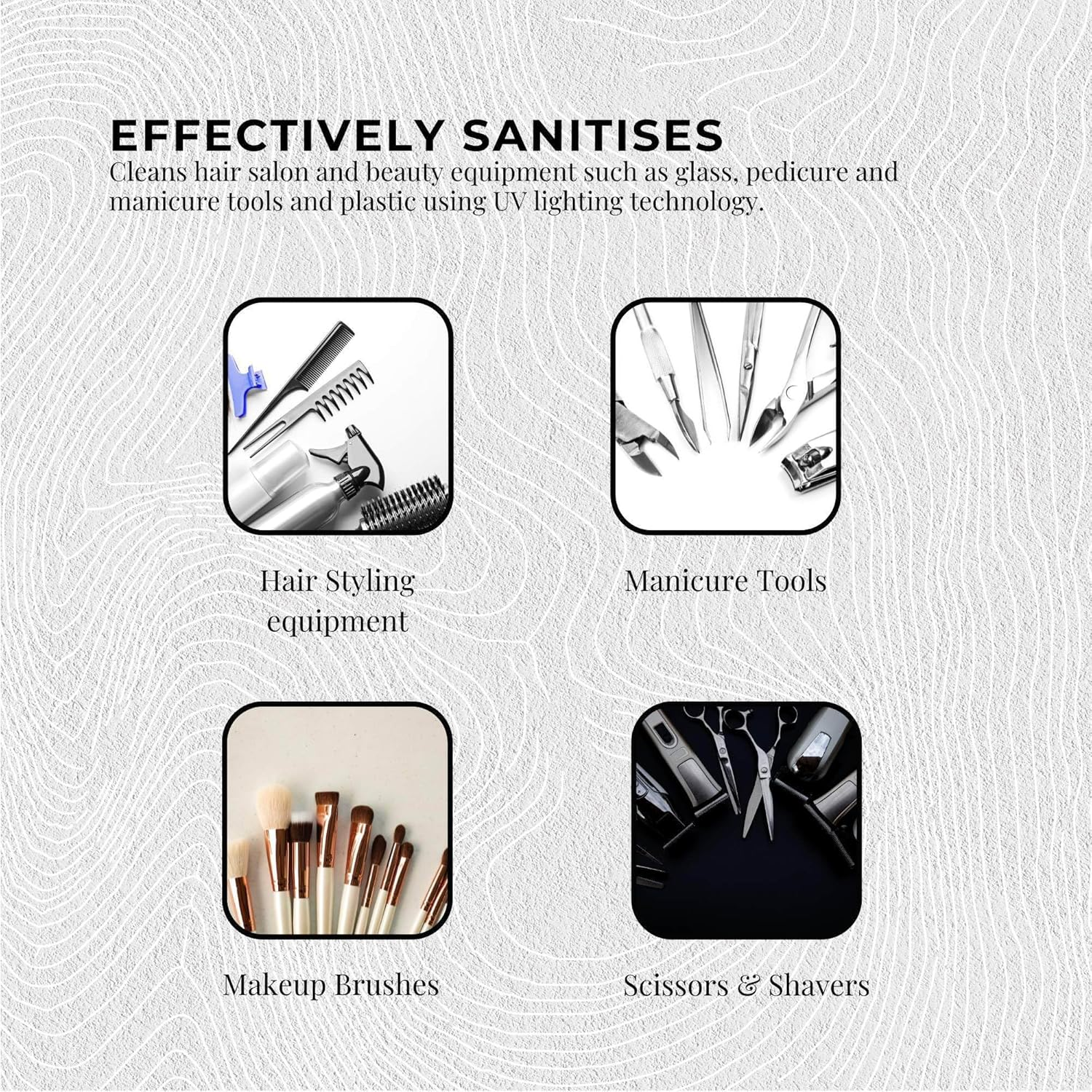 8L UV Steriliser Box Beauty Equipment Sanitising Salon Nail Tools Sterilizer image number 6