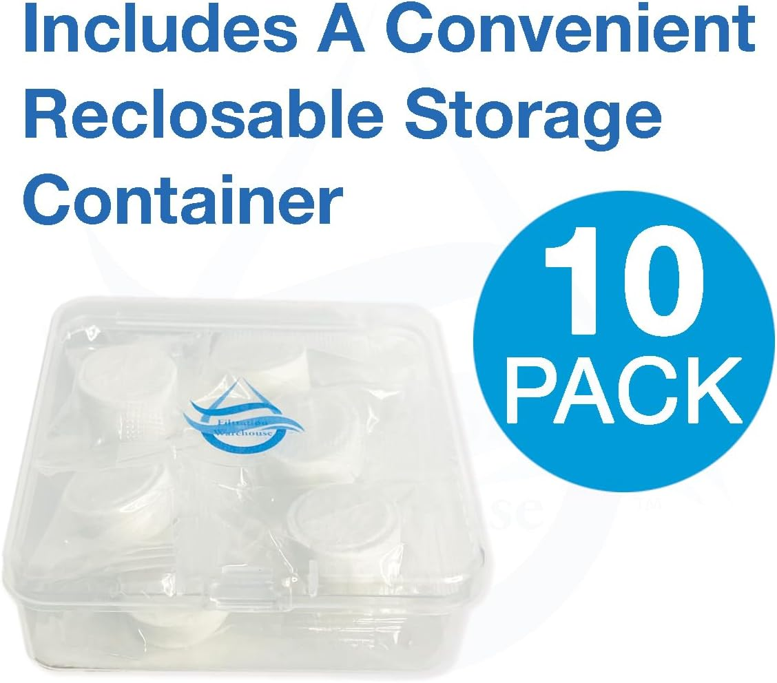 18Mm 10, 25, or 50 Pack Leak Stop Valve Replacement Pads, US Company! Support American Businesses! for Automatic Leak Detectors, Water Stop Valves, under Sink RO Reverse Osmosis, Filtration (10-Pack) image number 1