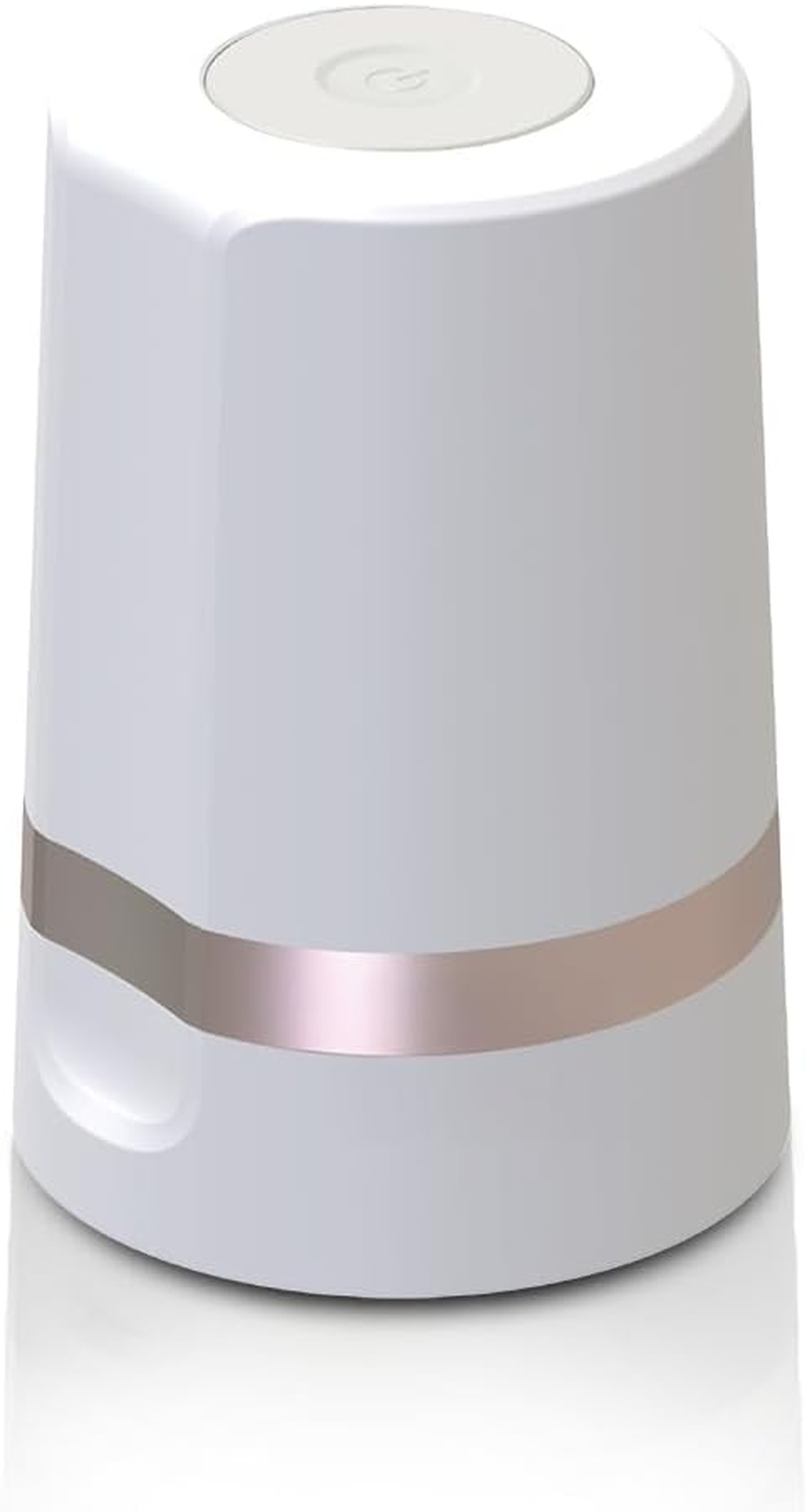 Fullicon Cordless Electric Pill Crusher Grinder - Automatic Tablet Pulverizer for a Fine Powder, Easy One-Touch Medicine Crusher for Elderly, Arthritis & Pets (Rose Gold)