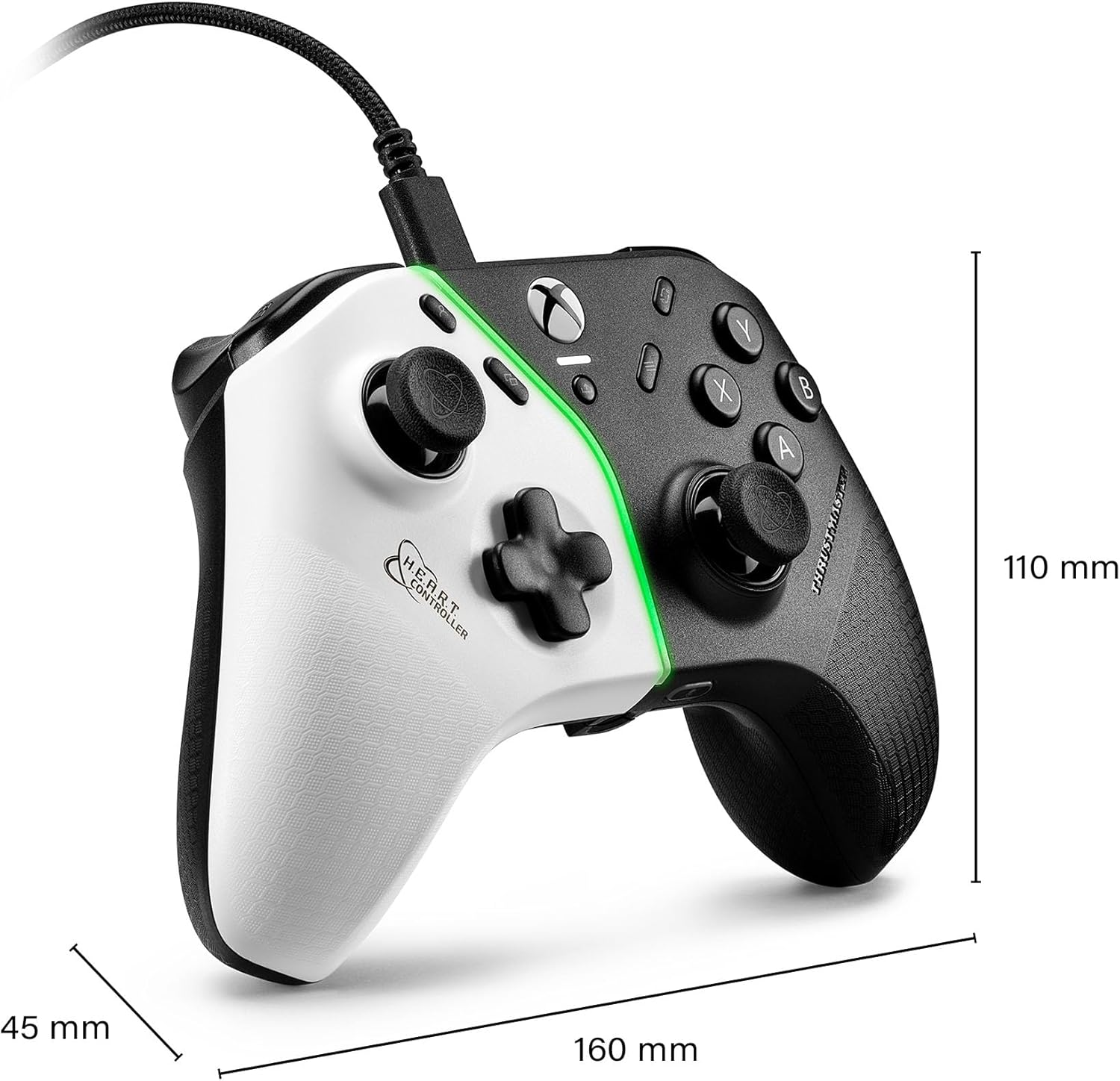 Thrustmaster HEART CONTROLLER, Hall Effect Gamepad with H.E.A.R.T. Anti-Drift Technology for Xbox Series X|S and PC image number 2