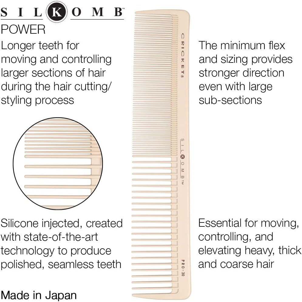Cricket Pro-30 Silkomb Hair Comb image number 4