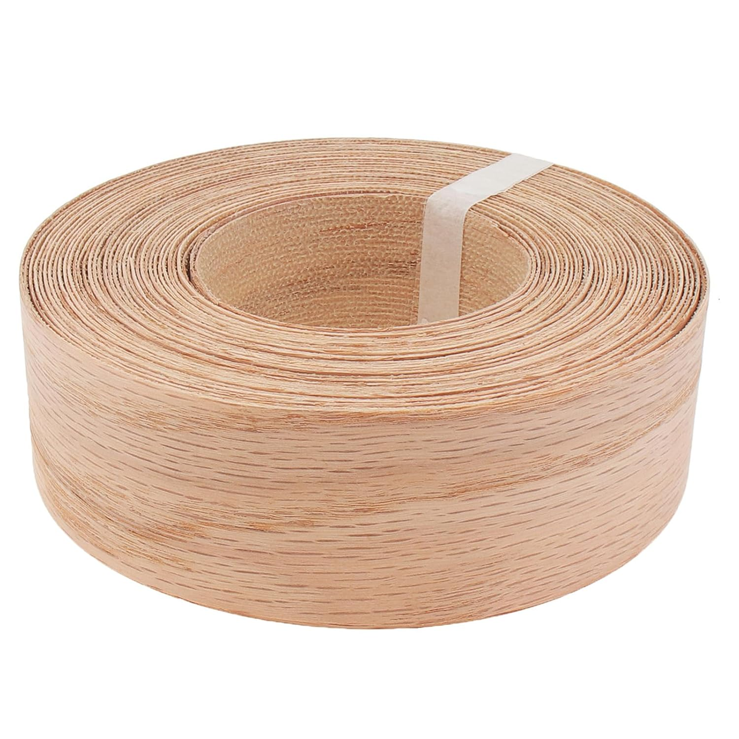 PNXKTXO Oak Edge Banding 2 Inch X 50Ft Roll Wood Veneer Edging Strips Real Tape Banding for Cabinet Furniture Repair image number 1