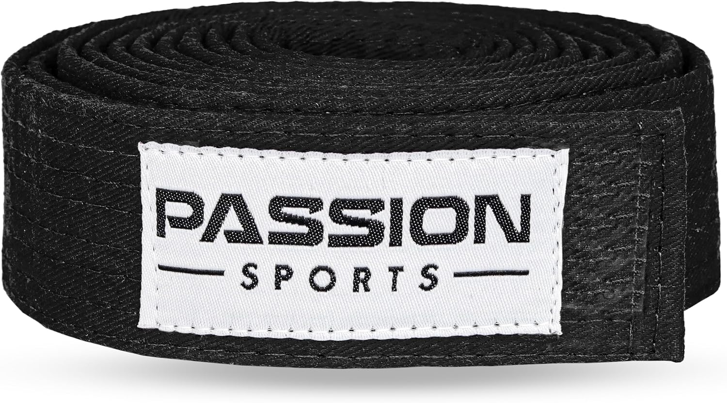 Premium Black Plain Single Colour Martial Arts Belts - Karate Taekwondo Judo Jiu Jitsu MMA image number 6