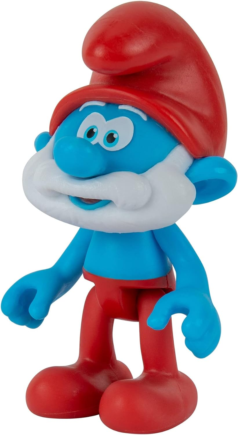 Smurfs VS GARGAMEL 6 Figure Multipack - Features 2-Inch Smurfette, Papa Smurf, Brainy Smurf, Baby Smurf, Azrael, 3-Inch Gargamel - Authentic Details image number 6
