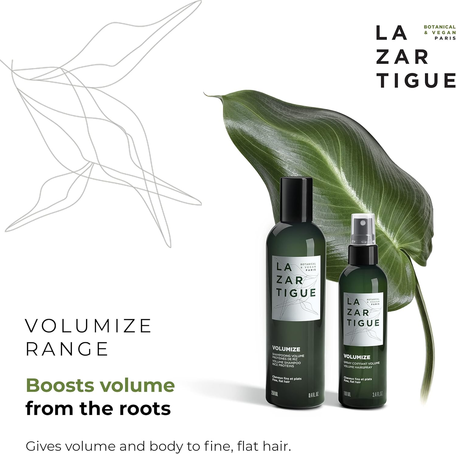 Lazartig Volume Shampoo 8.5 Fl Oz (250 Ml) image number 3