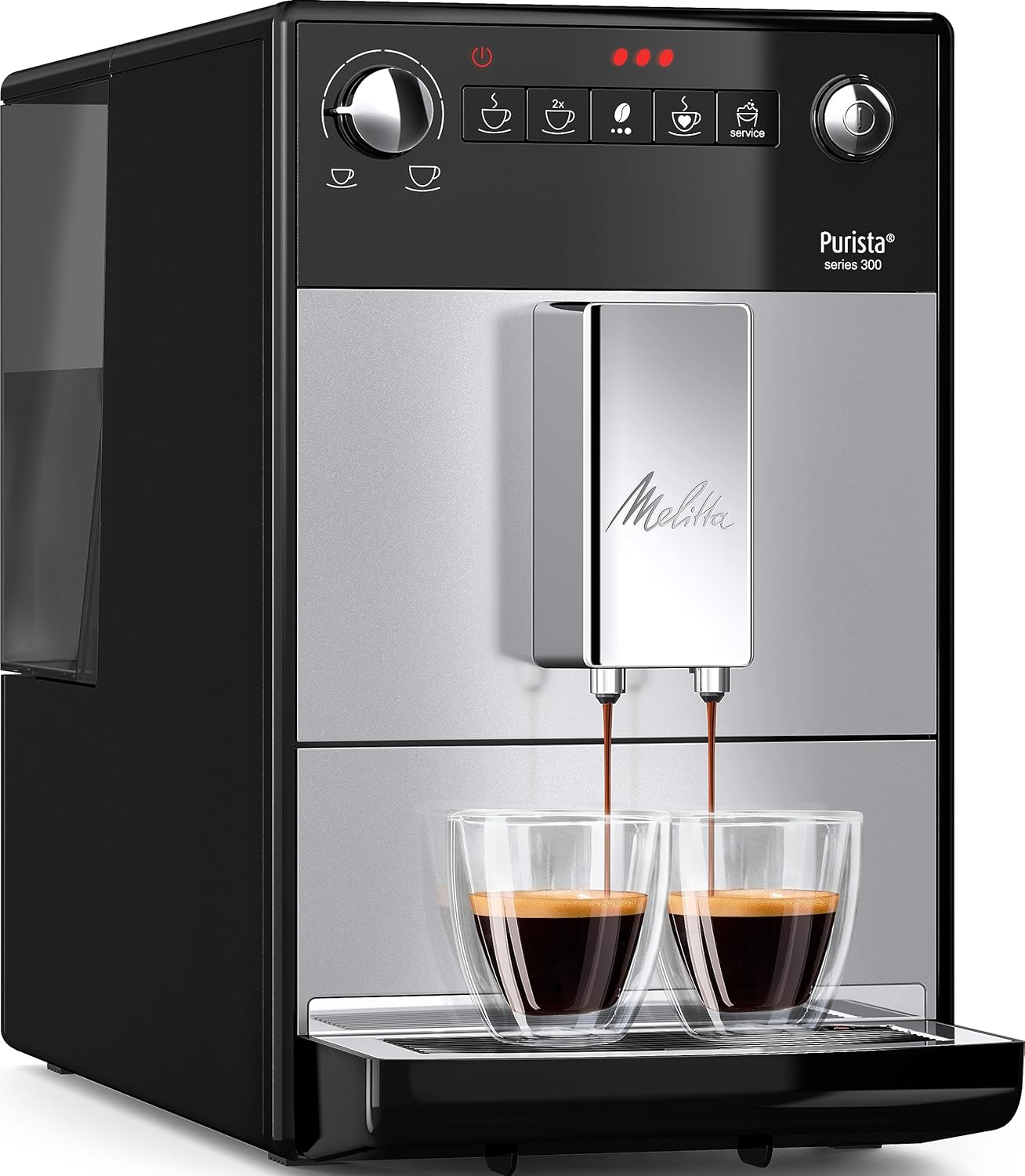 Melitta Automatic Espresso Machine, Purista Model, F230-101, Silver, 6766667 image number 5