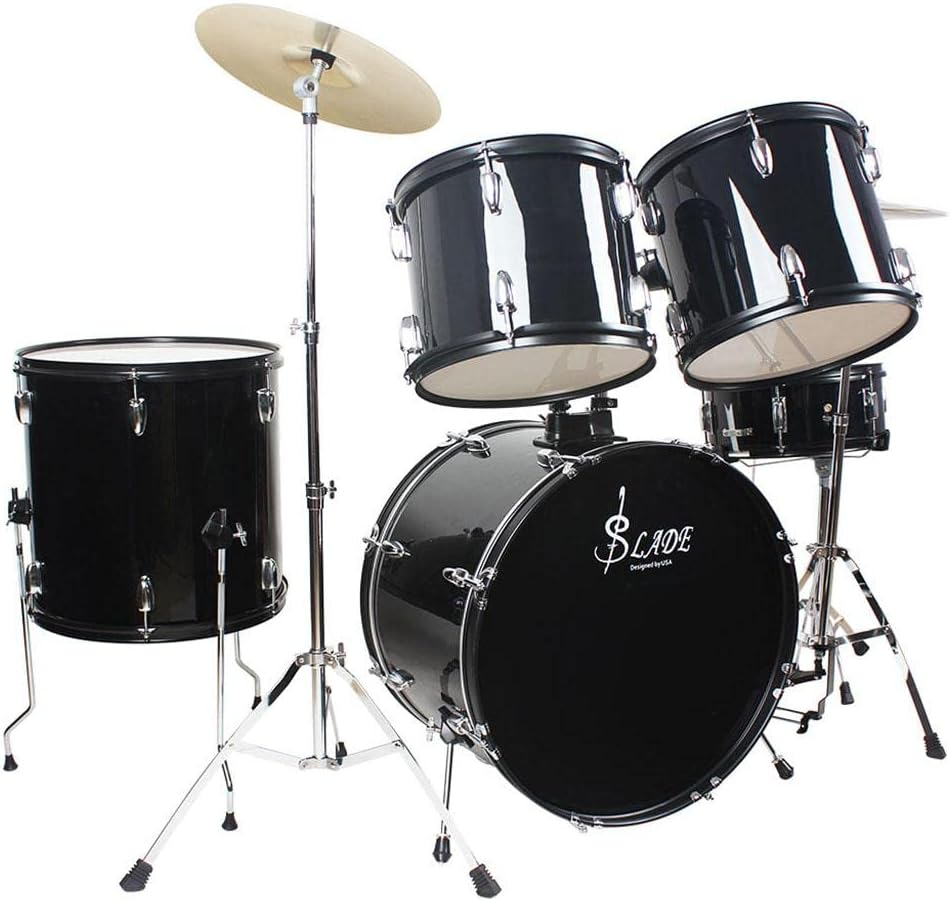 Oshhni 16" Brass Crash Hat Cymbal Drum Set Musical Instrument Parts for Students