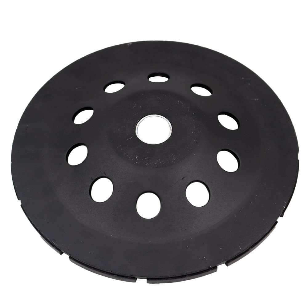 ZONADA 4.9" Double-Row Diamond-Cup Grinding-Wheel Grinding Disc 125Mm for for Concrete and Paint, Epoxy, Mastic, Coating Removal image number 1