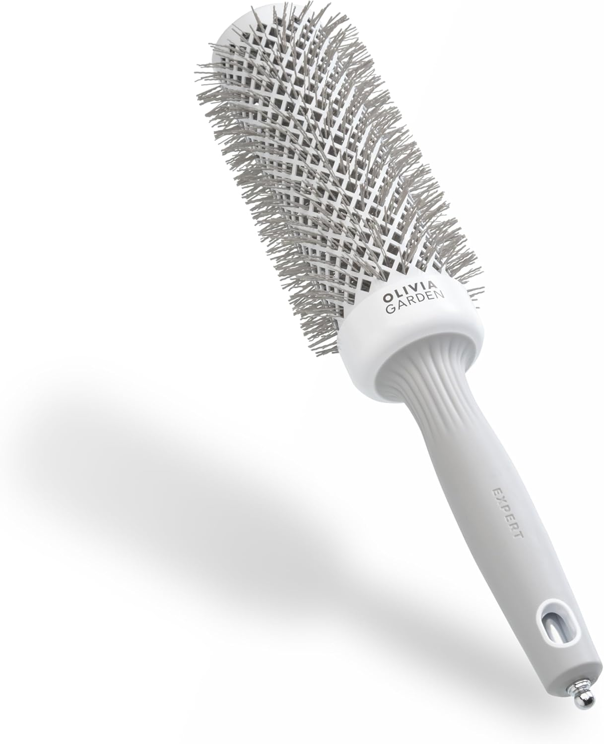 Olivia Garden - Expert Blowout Speed White and Grey Hairbrush- 25