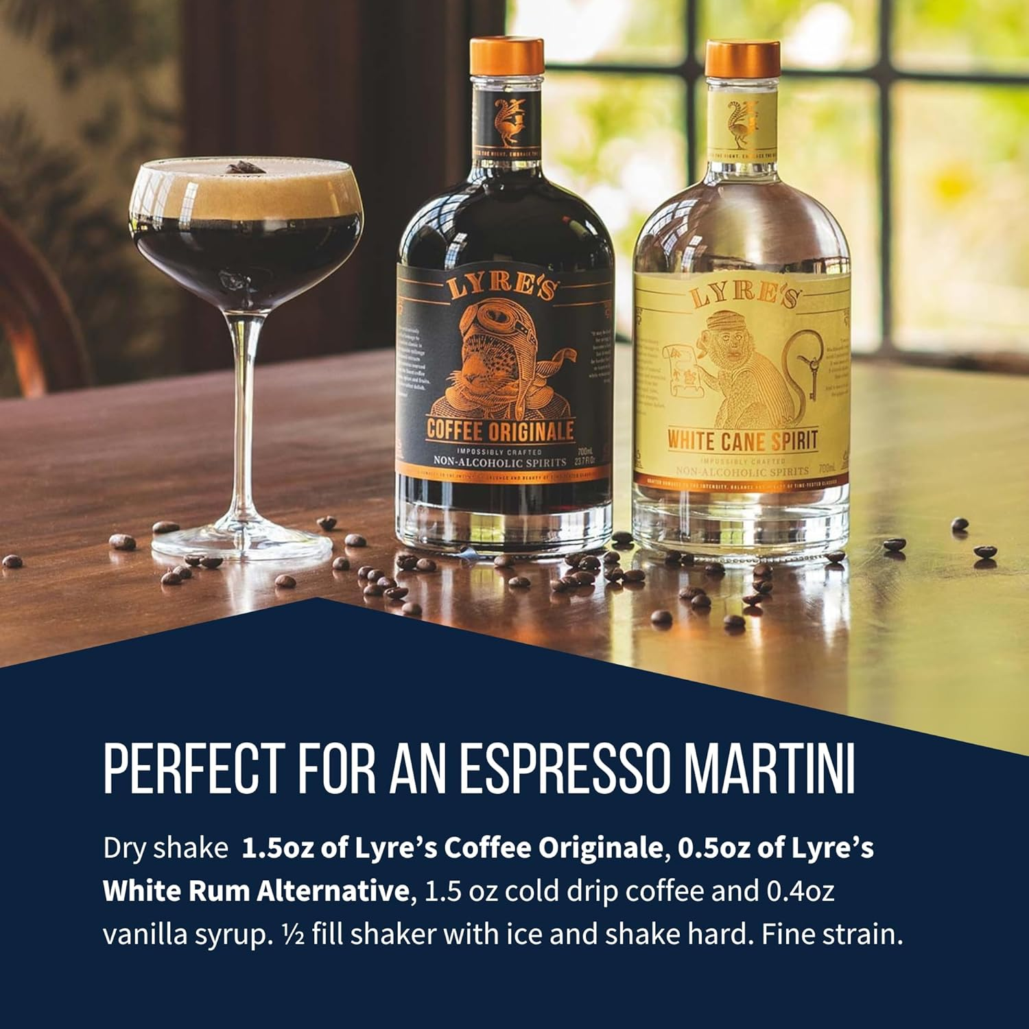 Lyre'S Coffee Originale Non-Alcoholic Spirit - Coffee 'Liqueur' Style | Award Winning | 700Ml image number 2