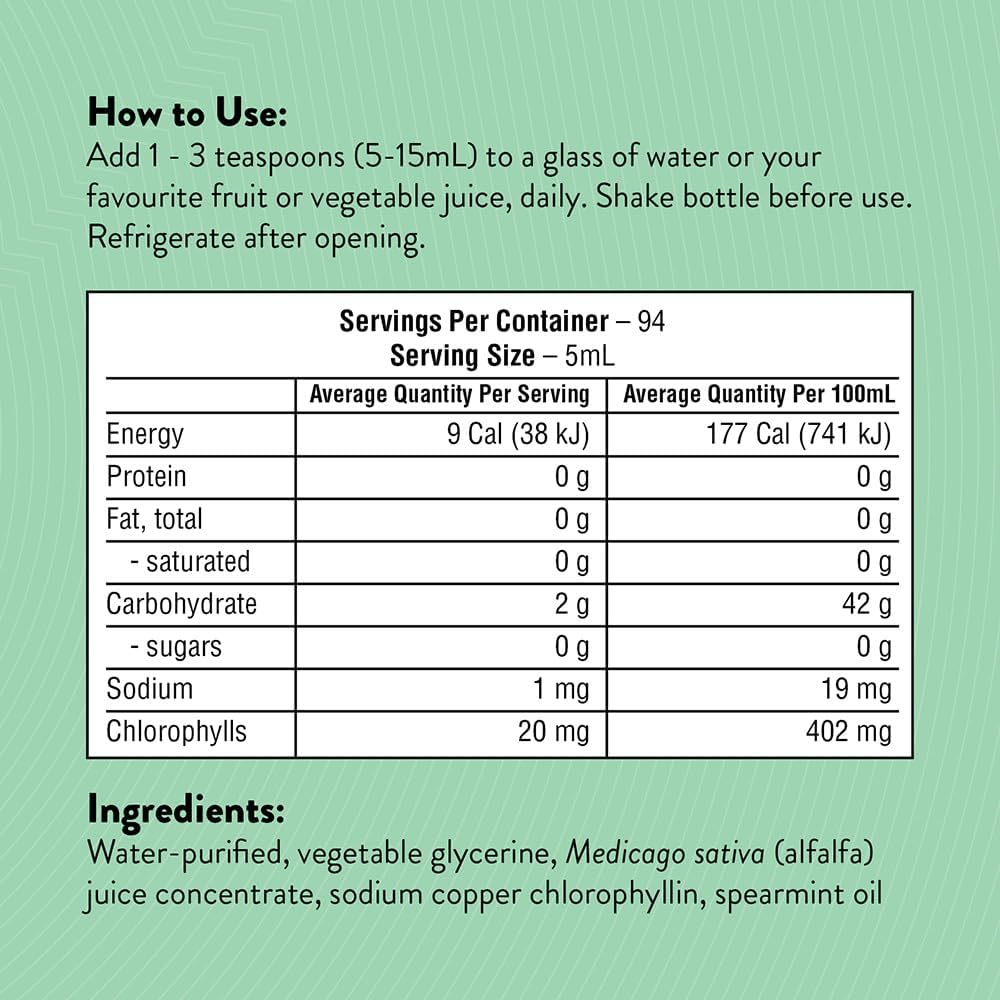 Nature'S Sunshine Liquid Chlorophyll 473Ml image number 2