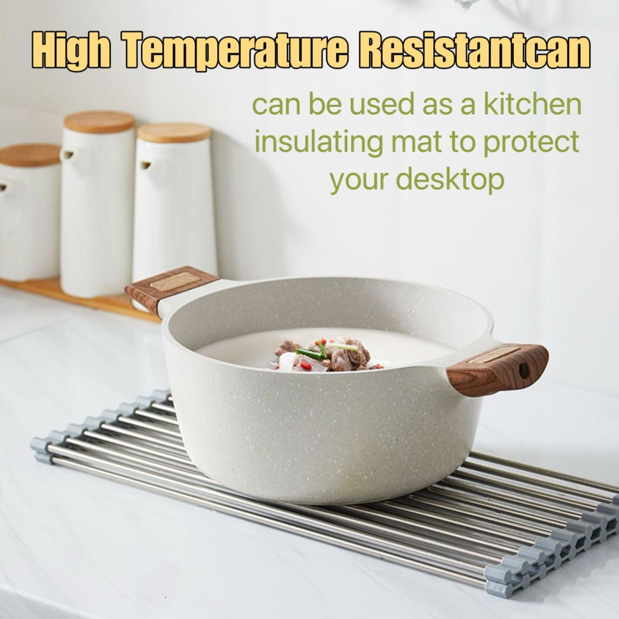 Extra Large Expandable Roll up Dish Drying Rack, Drying Rack Kitchen, over the Sink Dish Drainer Drying Rack, Kitchen Sink Accessories Stainless Steel, Grey (17.7 * 11.8") image number 6