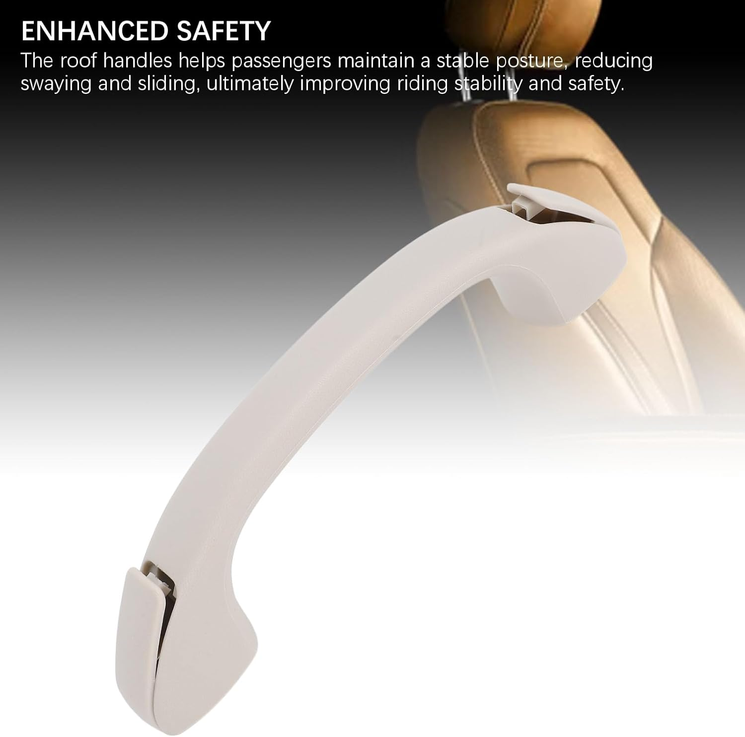 4PCS Car Interior Roof Handle, Inner Roof Grab Handle for Hilux 2005-2015, Auto Ceiling Pull Armrest Handle Interior Handrail, OEM 74611 0K040 image number 5