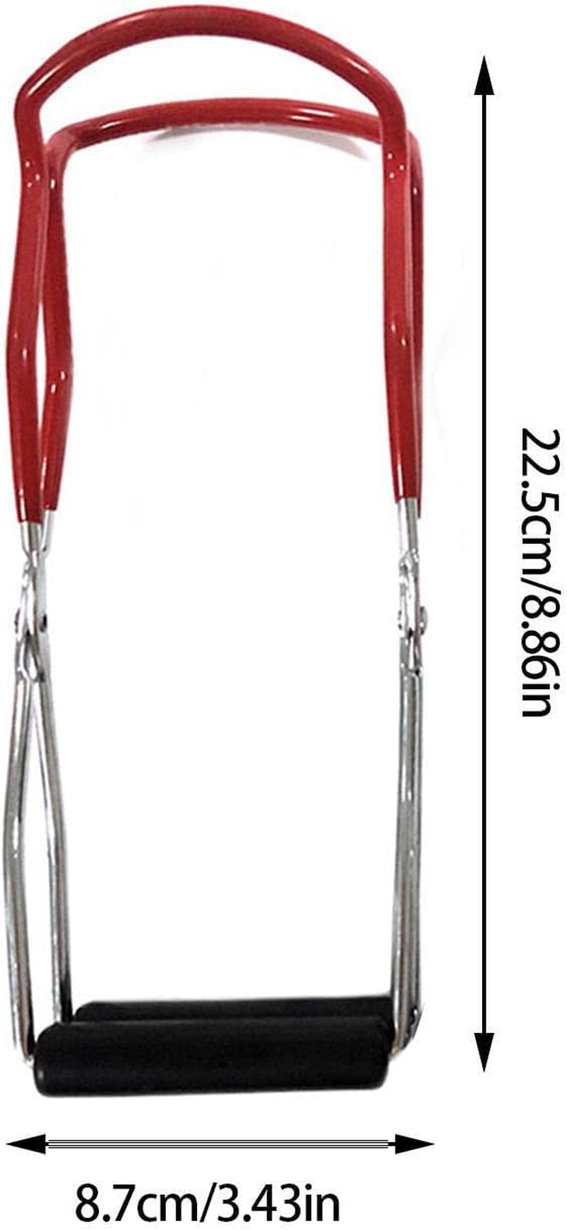 Canning Jar Tongs,Stainless Steel Canning Gripper Anti-Scalding Tool | Practical Kitchen Accessories to Canning Jars or Milk Bottle from Boiling Water Pochy - A image number 4