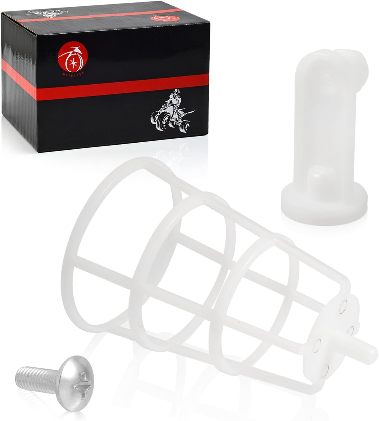 Air Filter Cage Holder & Stopper for Suzuki Eiger 400 King Quad 400 Vinson 500 LT-A400 LT-F400 LT-A500 LT-F500 13791-03G00 13792-03G00 image number 1