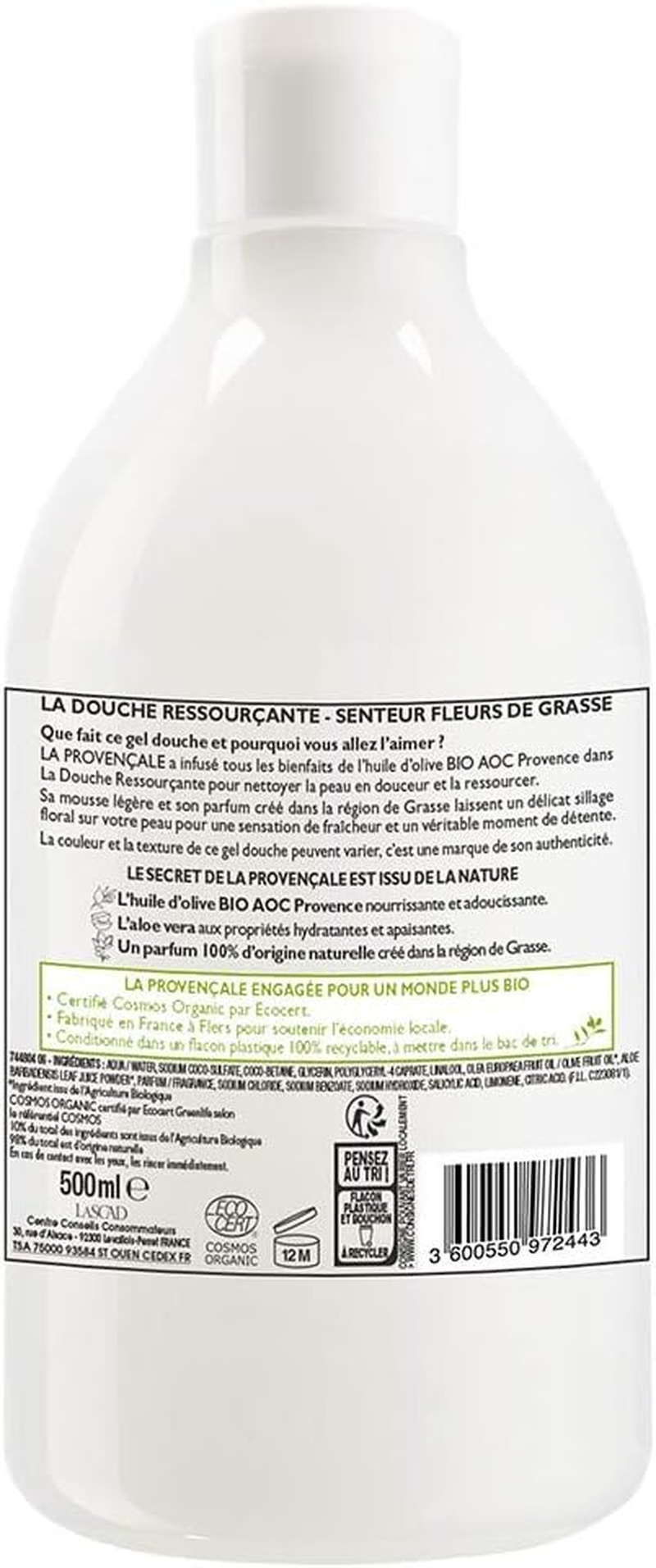 The Provencal Shower Ressour&ccedil;ant Fragrance Oil 500 Ml image number 3