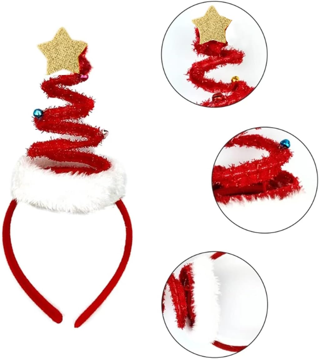 Christmas Headband Hair Band Elk Antlers Headbands Christmas Hat Hair Accessories Women Festivals Party Gift Hair Decorations image number 1