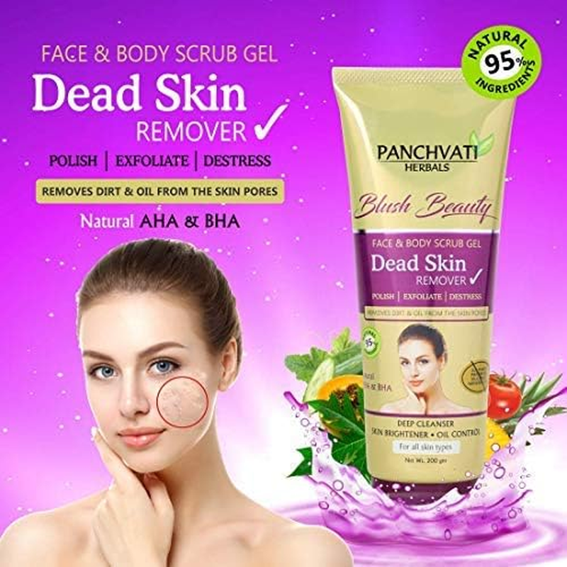 Panchvati Face & Body Scrub Gel - 200 Ml image number 4
