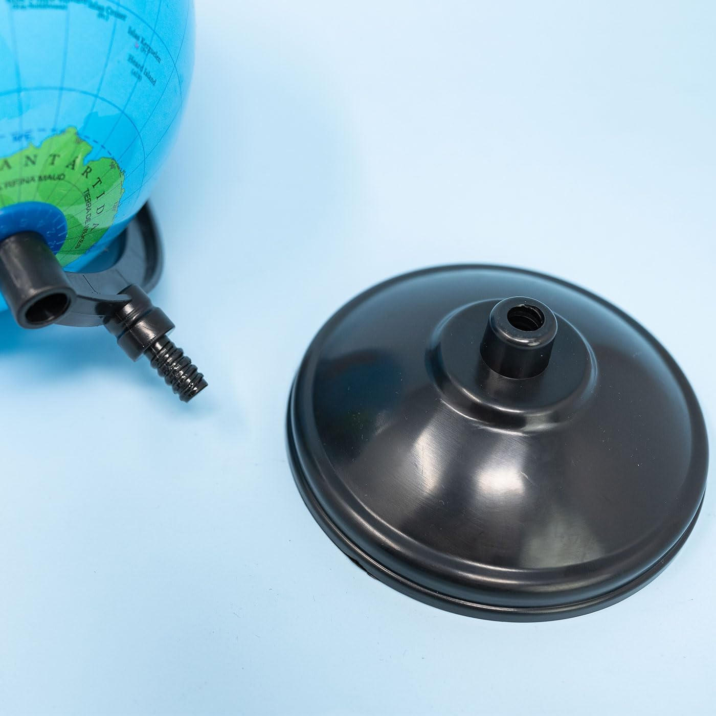 Globe 14Cm Spanish Political Map Educational Balloon 360 Degree Rotating Cartography for Kids Adults Desk Decoration School Supplies image number 4