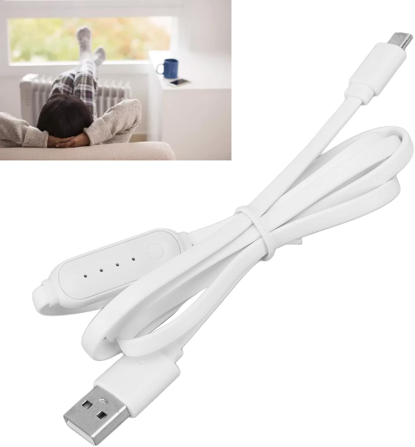 USB 5V Temperature Controller Temperature Control Power Cable Extension Cable with 3 Speed Adjustment image number 6