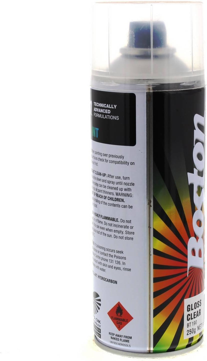 Boston Spray Paint 250 Gram Clear image number 6