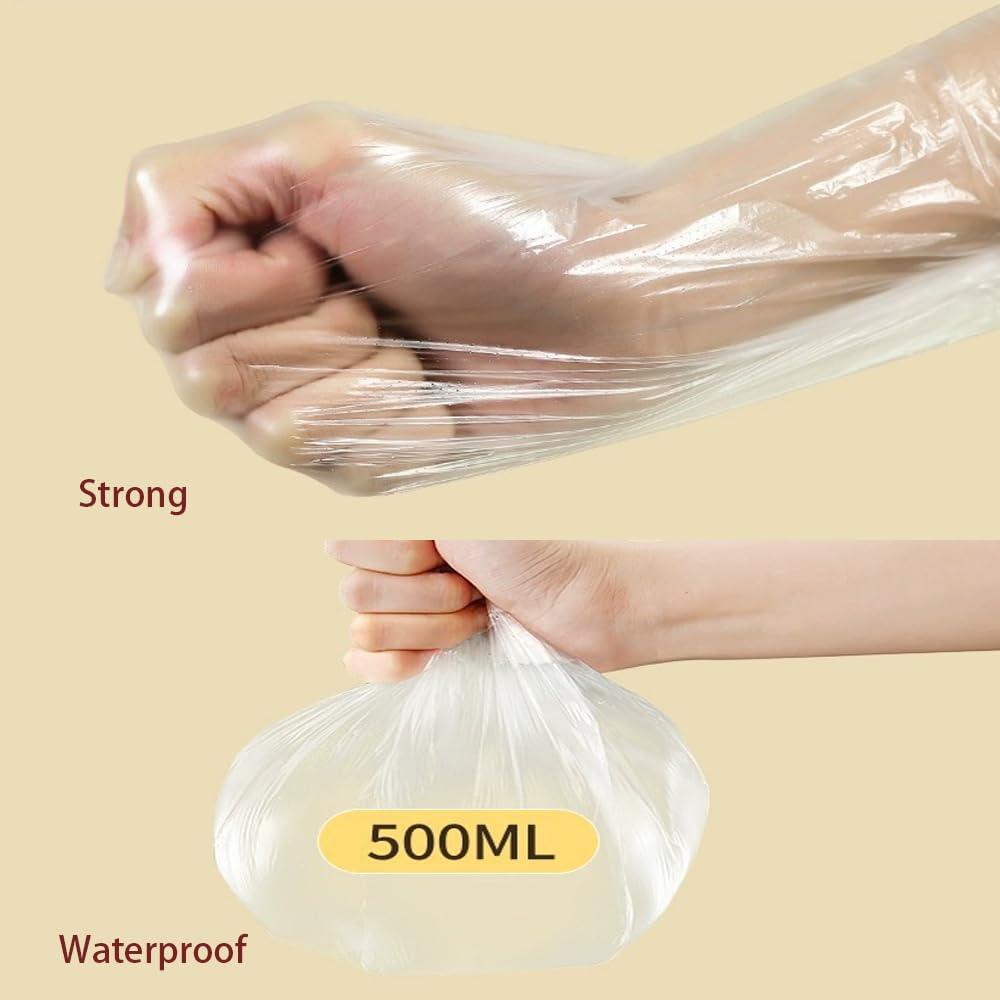 Double Pre-Taped Masking Film PE Drop Cloth Sheeting for Automotive Painting Furniture Living Room Dust-Proof Protect(320Cmx20M, 1Pc) image number 5