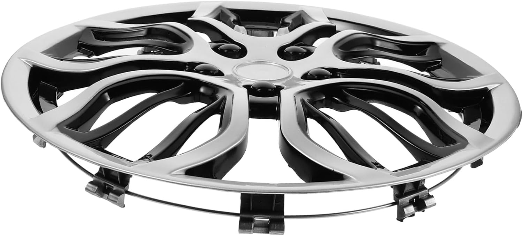 Cabilock Automotive Wheel Hub Cap Cover Trailer Wheel Rim Cover Hubcaps Replacement Fits Materials image number 3