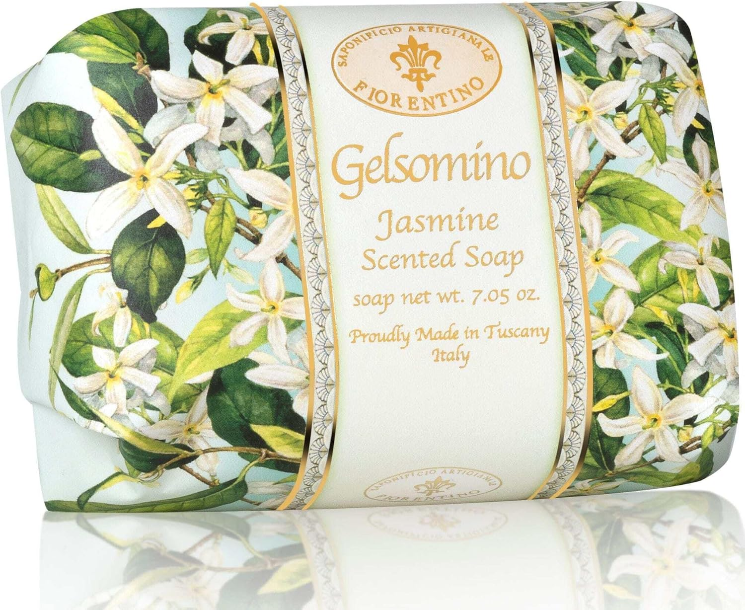 Saponificio Artigianale Fiorentino Wisteria, Freesia and Jasmine Bar Soap 12X200G image number 2