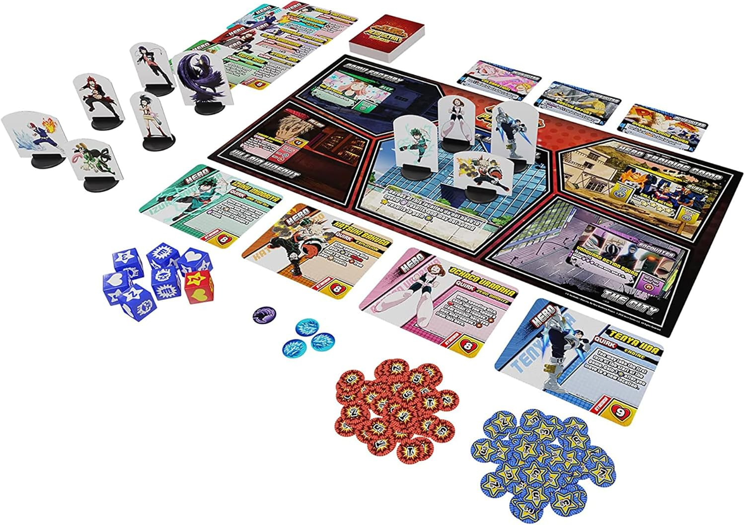 My Hero Academia: plus Ultra! Board Game - Strategic Game for 2-4 Players, Become a Pro Hero image number 2