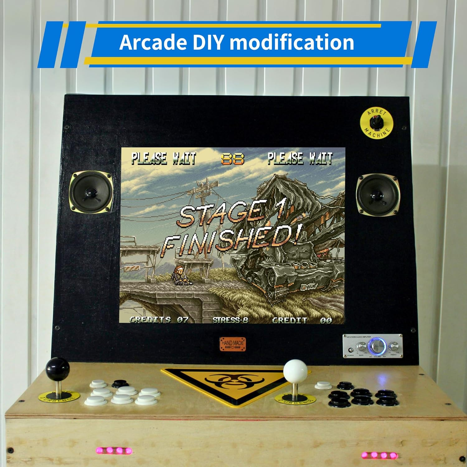 SANWA JLF-TP-8YT Joystick Red Original - for Arcade Jamma Game 4 & 8 Way Adjustable, Compatible with Catz Mad SF4 Tournament Joystick (Red Ball Top), Use for Arcade Game Machine Cabinet S@NWA - Green image number 4