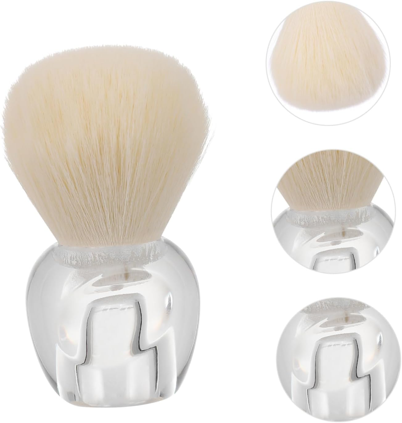 EXQUIMEUBLE Nail Dust Brush Ergonomic Nail Powder Cleaner for Manicure Lightweight Design with Fine Bristles for Dust Removal for Home and Salon Use image number 3